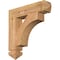 Ekena Millwork Westlake Arts & Crafts Smooth Bracket, Western Red Cedar, 3 1/2"W x 18"D x 18"H BKT04X18X18WTL03SWR - alternate 1